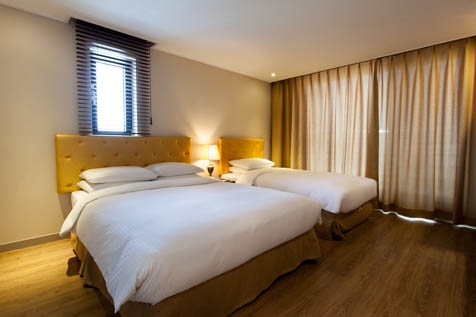 패밀리트윈(더블+싱글)-조식포함