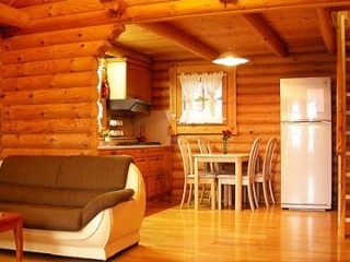 통나무 독채 35평